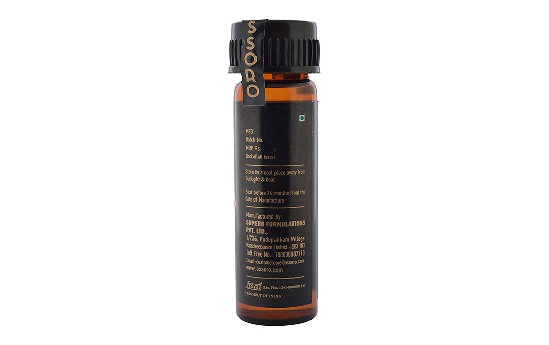 Ossoro Cardamom (Elaichi)    Glass Bottle  30 millilitre